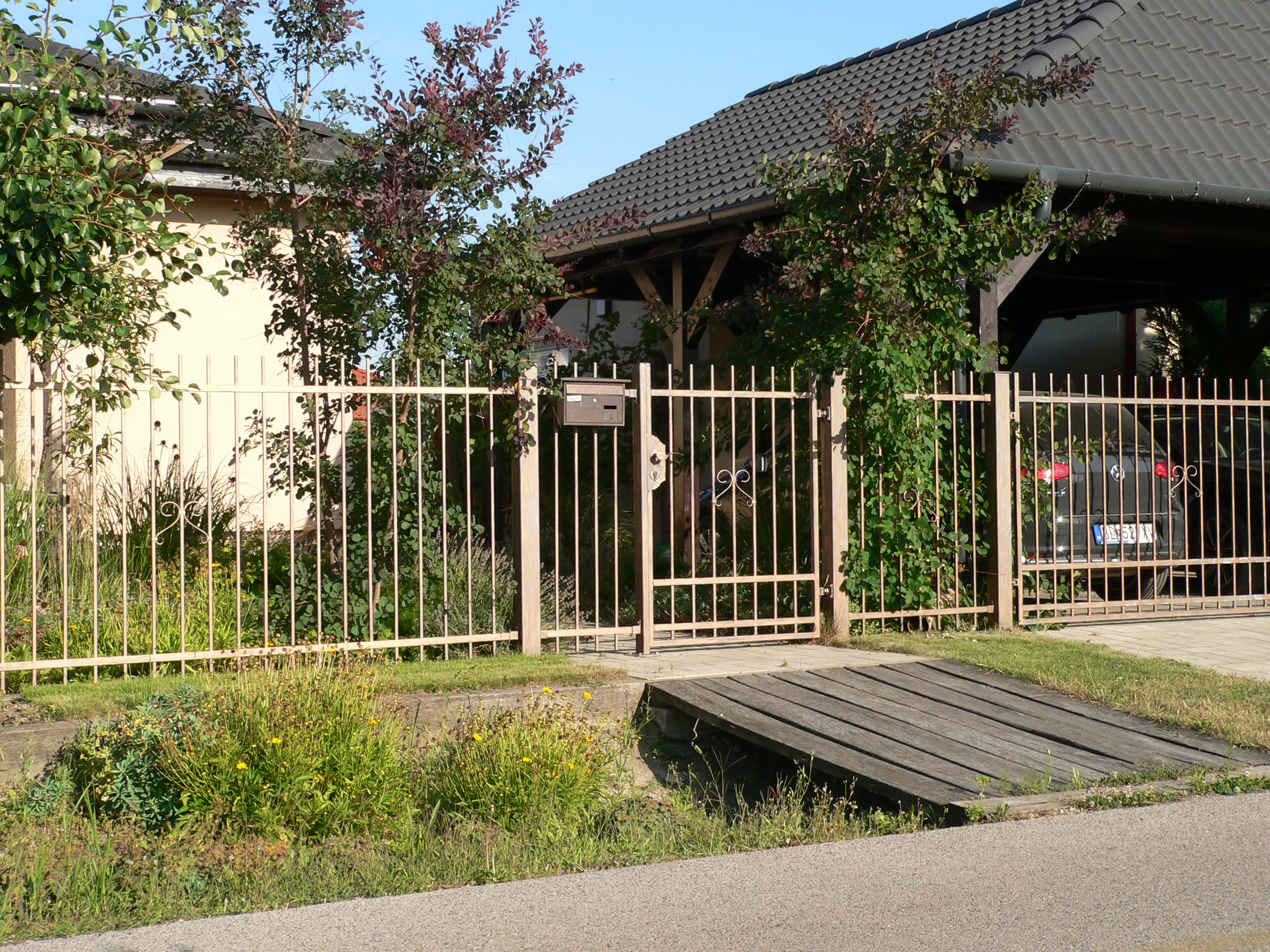 Zahrada v satelitu Foto zahrady